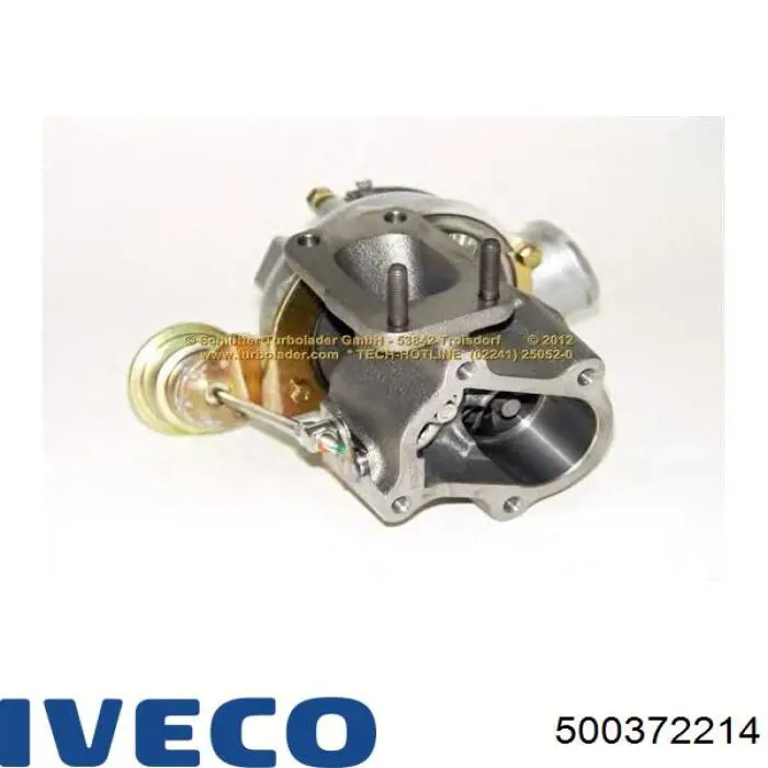 Turbina Iveco 500372214 cena, od 258,23 USD