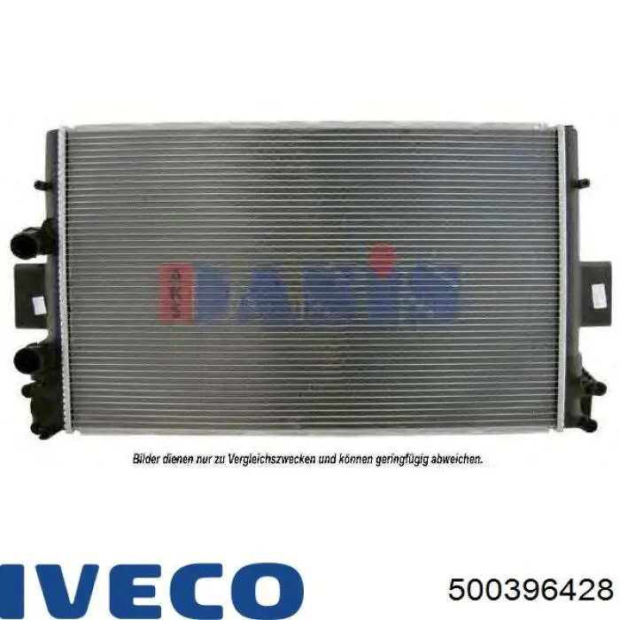 Do koszyka 500396428 Iveco Chłodnica silnika