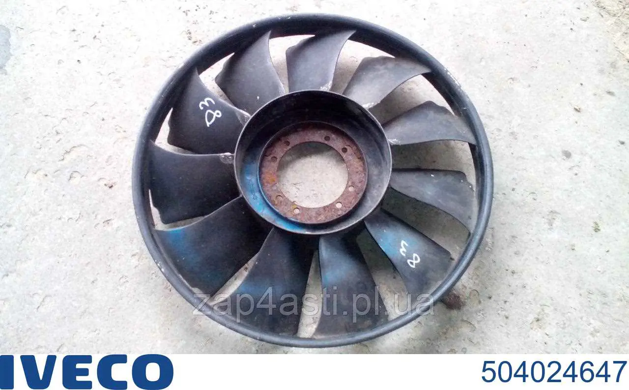 504024647 Iveco Wentylator (wirnik) chłodnicy