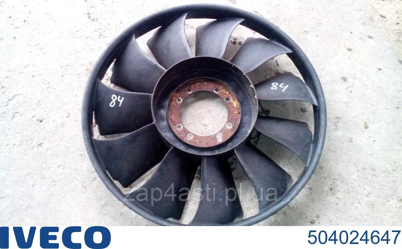 Wentylator (wirnik) chłodnicy Iveco 504024647 cena, od 36,88 USD