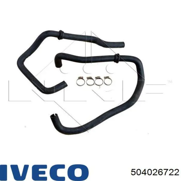 Do koszyka 504026722 Iveco Chłodnica nagrzewnicy (ogrzewacza)