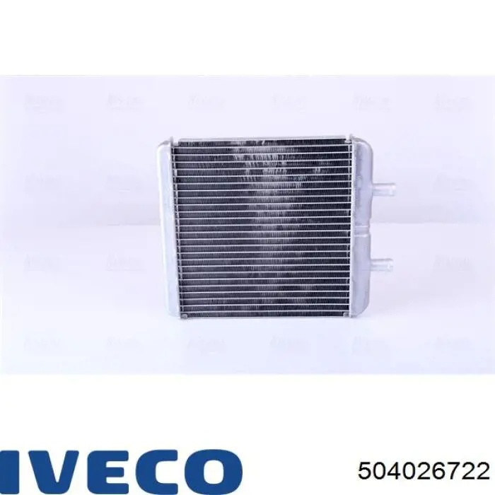 Chłodnica nagrzewnicy (ogrzewacza) 504026722 Iveco