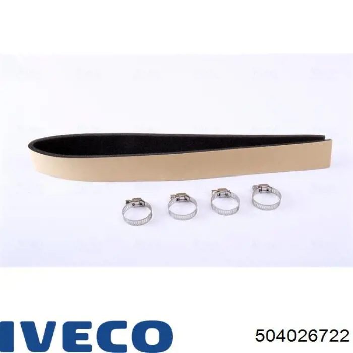 Chłodnica nagrzewnicy (ogrzewacza) Iveco 504026722