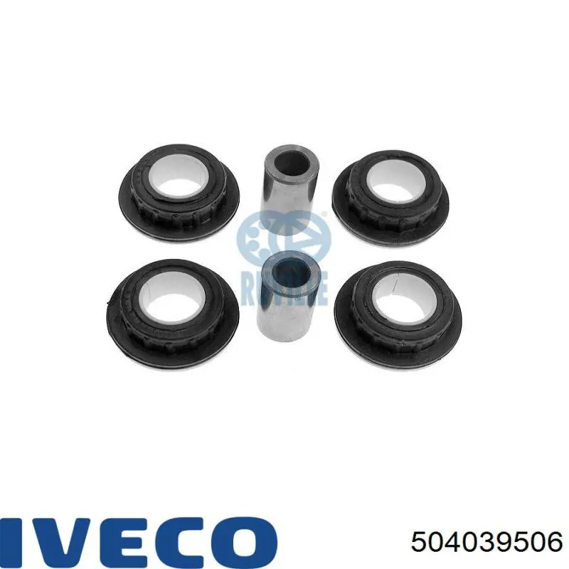 Do koszyka 504039506 Iveco Silentblock przedniego wahacza dolnego