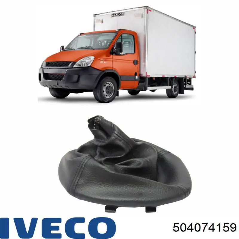 504074159 Iveco Poduszka (podpora skrzyni biegów)