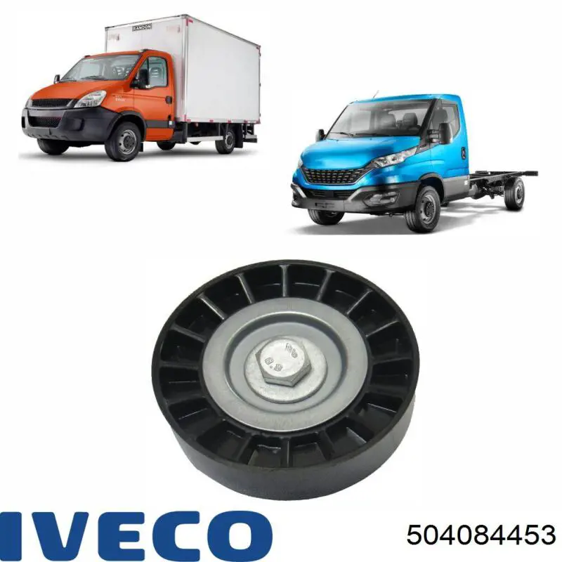 Rolka napinacza paska napędowego 504084453 Iveco
