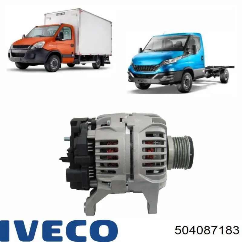 Alternator 504087183 Iveco