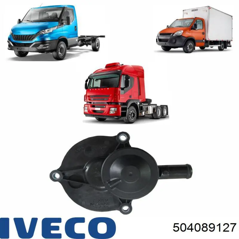 Do koszyka 504089127 Iveco Pokrywa separatora oleju