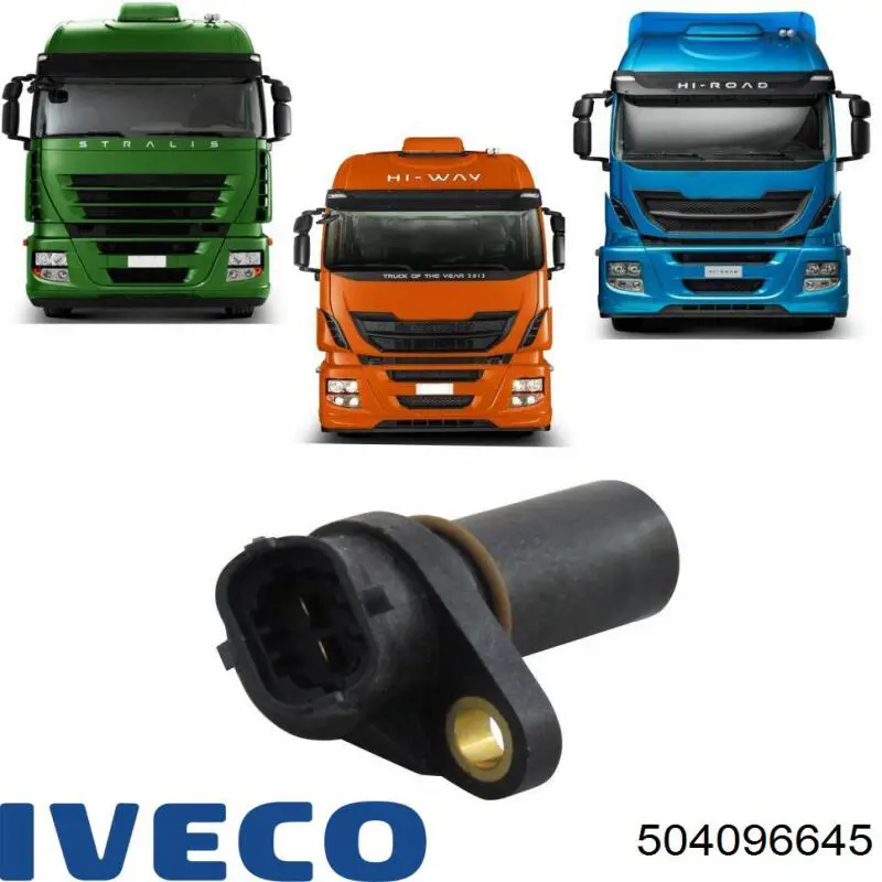 Czujnik położenia wału korbowego 504096645 Iveco