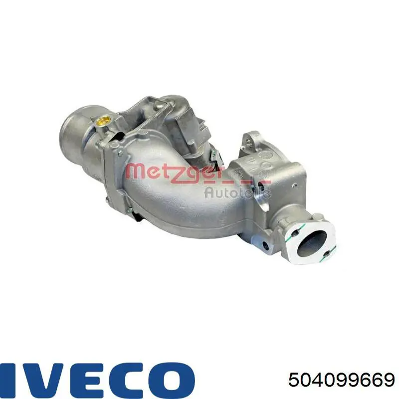 Przepustnica, komplet 504099669 Iveco