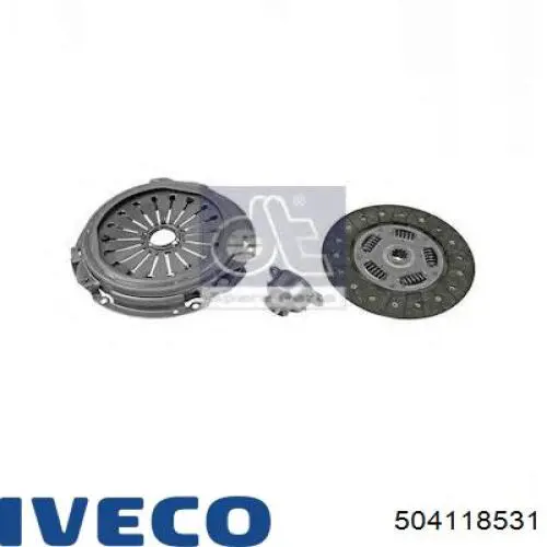 504118531 Iveco Zestaw sprzęgła (3 części)