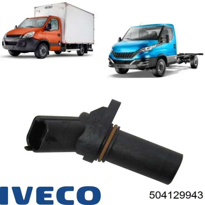 Do koszyka 504129943 Iveco Czujnik położenia wału korbowego