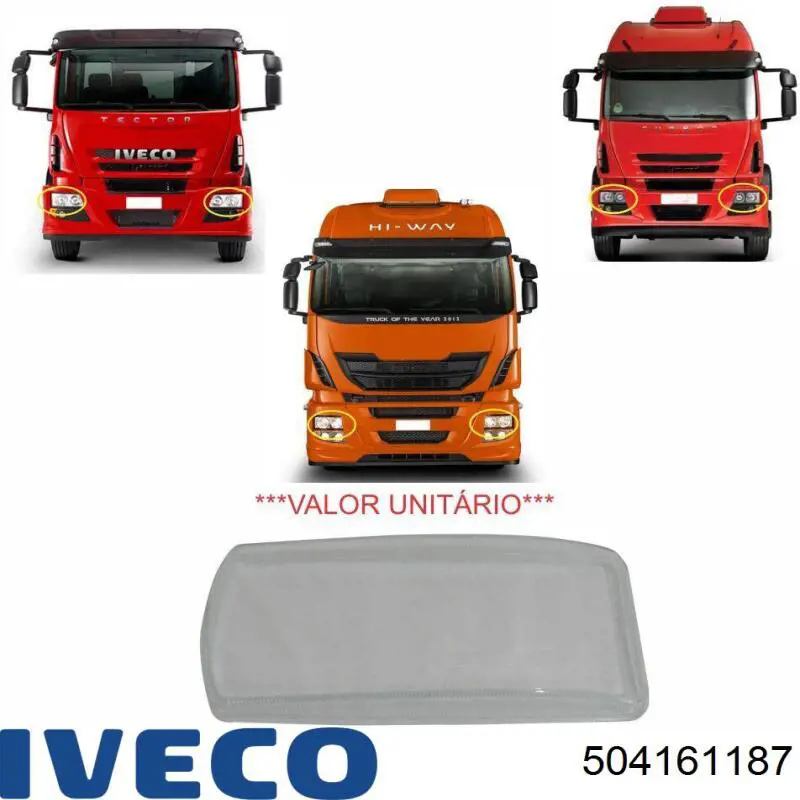 Do koszyka 504161187 Iveco Uszczelka pokrywy zaworowej silnika