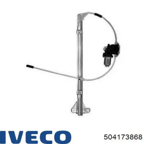 Do koszyka 504173868 Iveco Mechanizm podnoszenia szyby drzwi przednich prawych