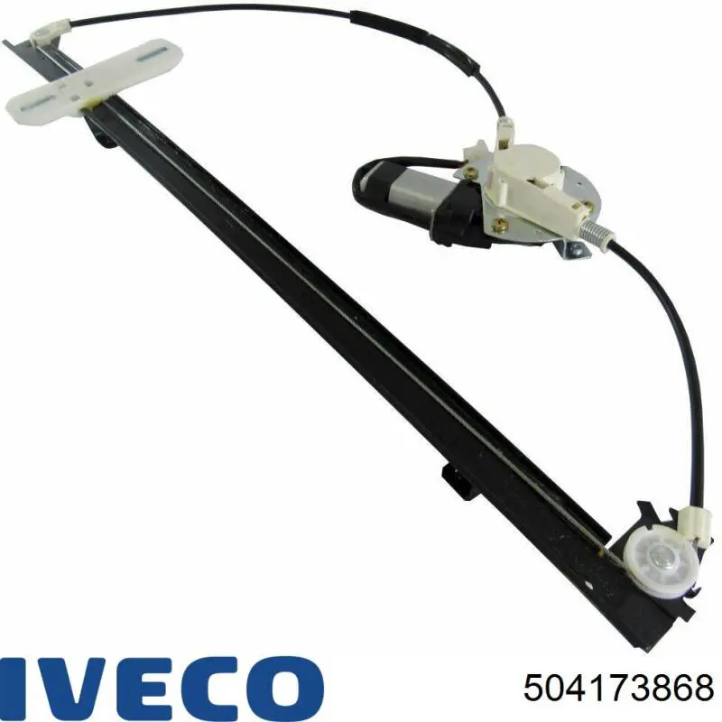 Mechanizm podnoszenia szyby drzwi przednich prawych 504173868 Iveco