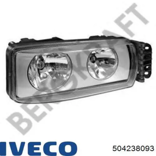 504238093 Iveco Reflektor prawy