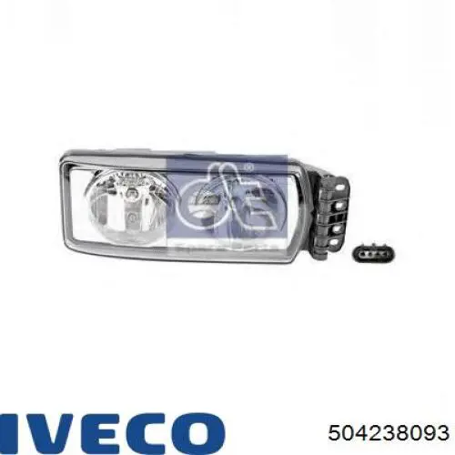 Do koszyka 504238093 Iveco Reflektor prawy
