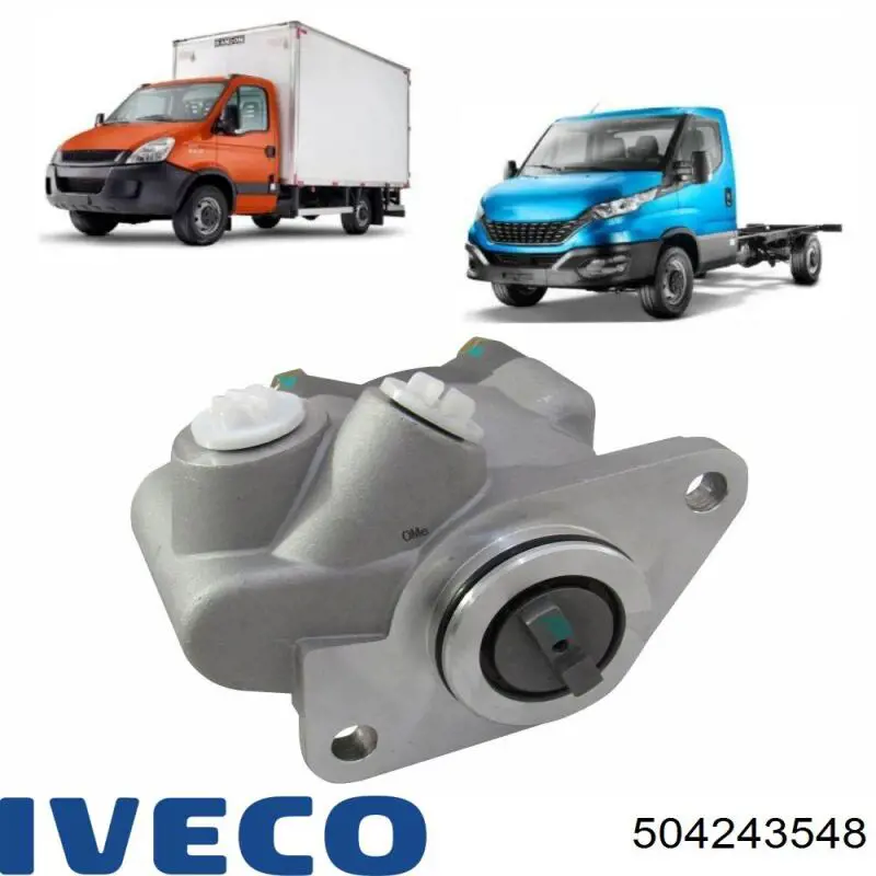 Do koszyka 504088697 Iveco Pompa wspomagania hydraulicznego kierownicy