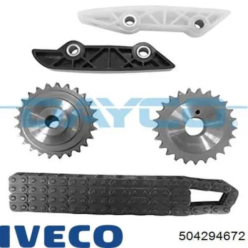 Łańcuch rozrządu, zestaw Iveco 504294672 cena, od 170,84 USD