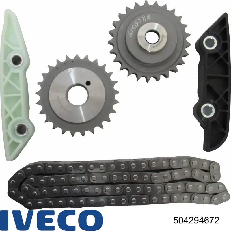 Łańcuch rozrządu, zestaw 504294672 Iveco