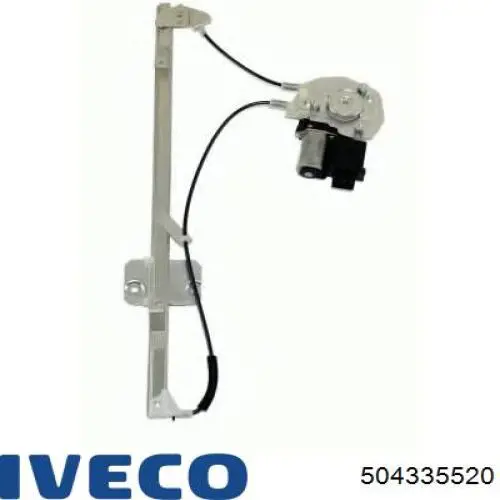 504335520 Iveco Mechanizm podnoszenia szyby drzwi przednich lewych