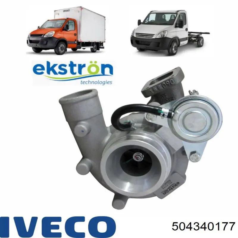 Do koszyka 504340177 Iveco Turbina