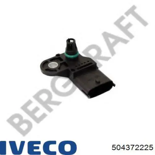 Do koszyka 504372225 Iveco Czujnik ciśnienia doładowania (powietrza w turbinę)