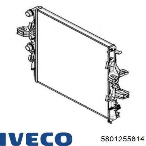 Chłodnica silnika Iveco 5801255814 cena, od 221,70 USD