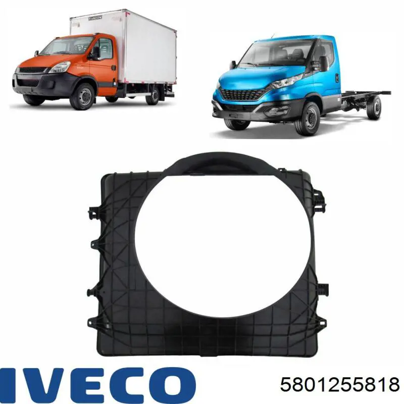 5801255818 Iveco Dyfuzor chłodnicy