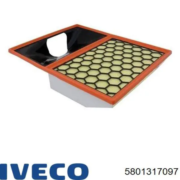 Filtr powietrza Iveco 5801317097 cena, od 31,43 USD
