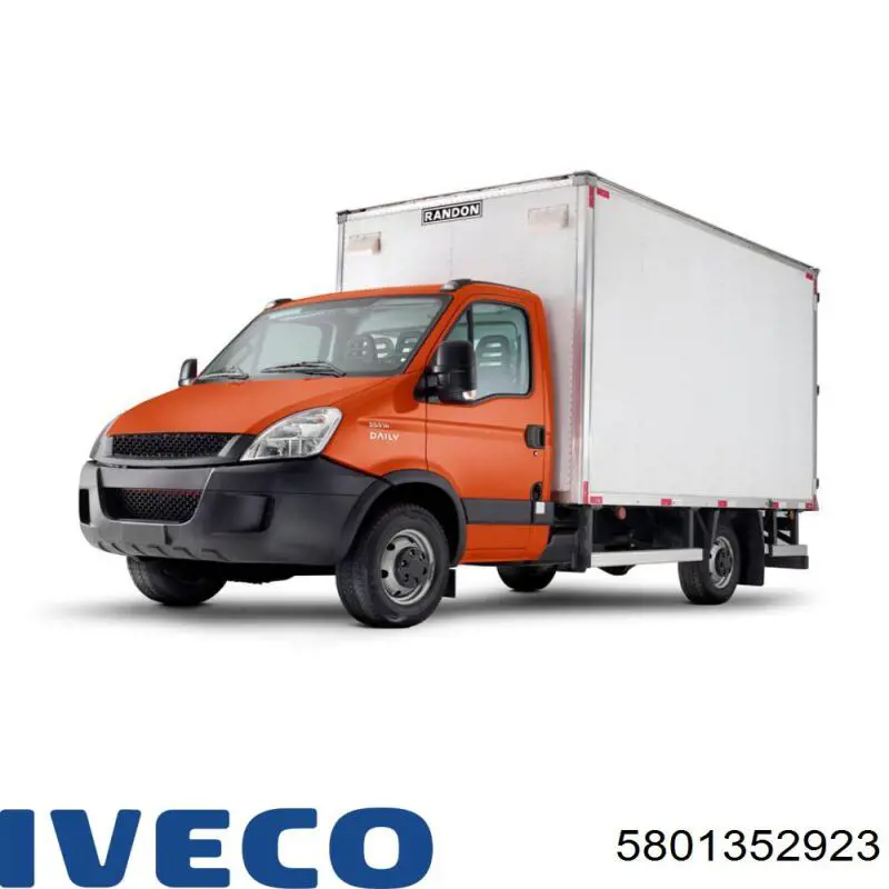 Zamek drzwi przednich lewych 5801352923 Iveco