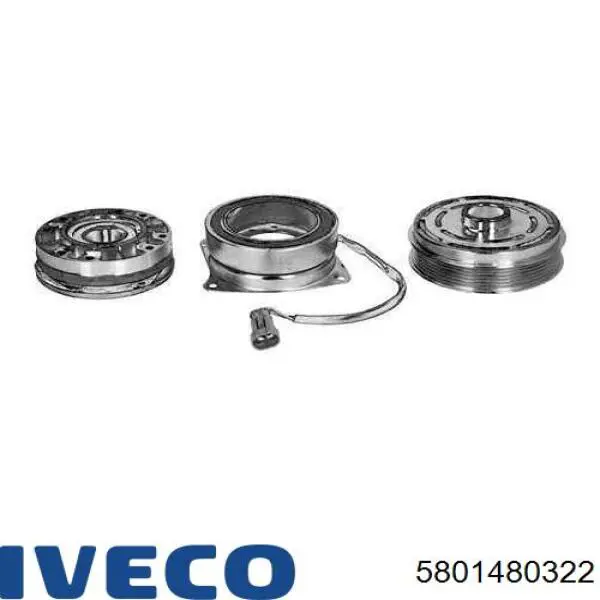 5801480322 Iveco Sprzęgło wiskotyczne wentylatora chłodzenia