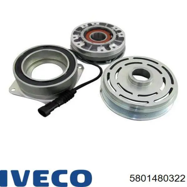 Sprzęgło wiskotyczne wentylatora chłodzenia 5801480322 Iveco