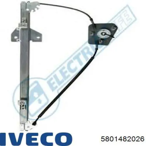 Mechanizm podnoszenia szyby drzwi przednich prawych Iveco 5801482026