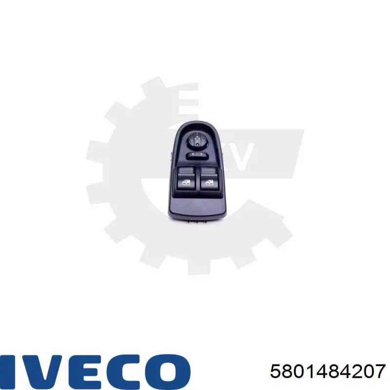 5801484207 Iveco Panel przyciskowy sterowania podnośnikiem szyby przedni lewy