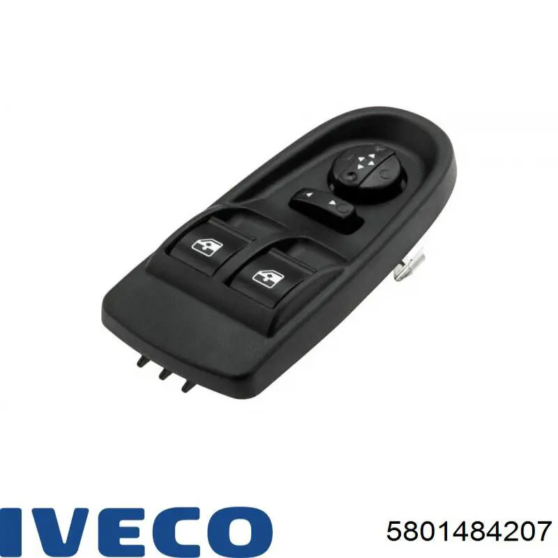 Panel przyciskowy sterowania podnośnikiem szyby przedni lewy Iveco 5801484207 cena, od 30,29 USD