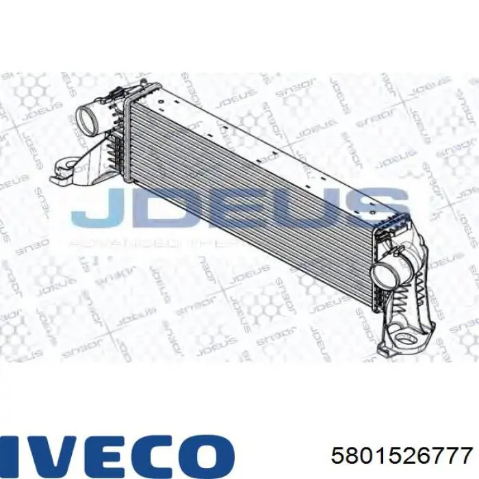 5801526777 Iveco Chłodnica intercoolera