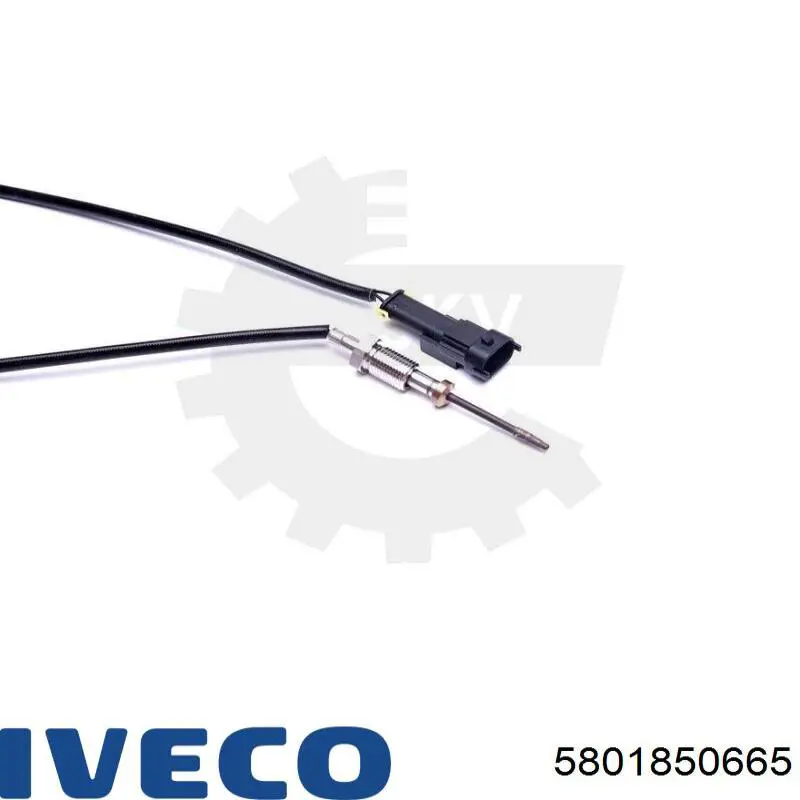 Czujnik temperatury spalin po filtrze cząstek stałych Iveco 5801850665 cena, od 78,29 USD