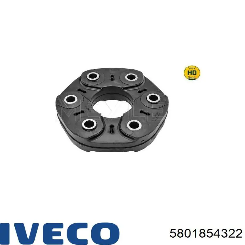 Przegub elastyczny wału przedni 5801854322 Iveco