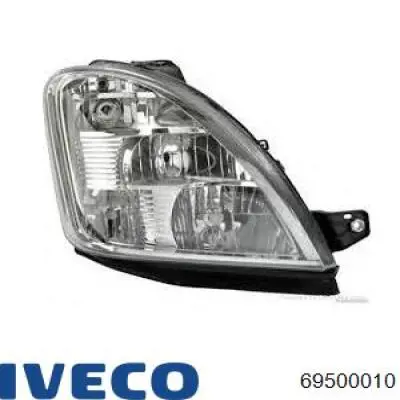 Do koszyka 69500010 Iveco Reflektor prawy
