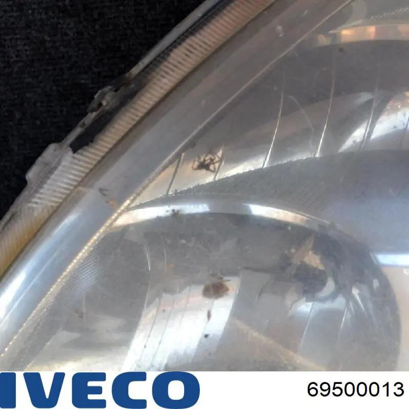 Do koszyka 69500013 Iveco Reflektor lewy