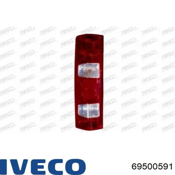 Lampa zespolona tylna lewa Iveco 69500591 cena, od 99,00 USD