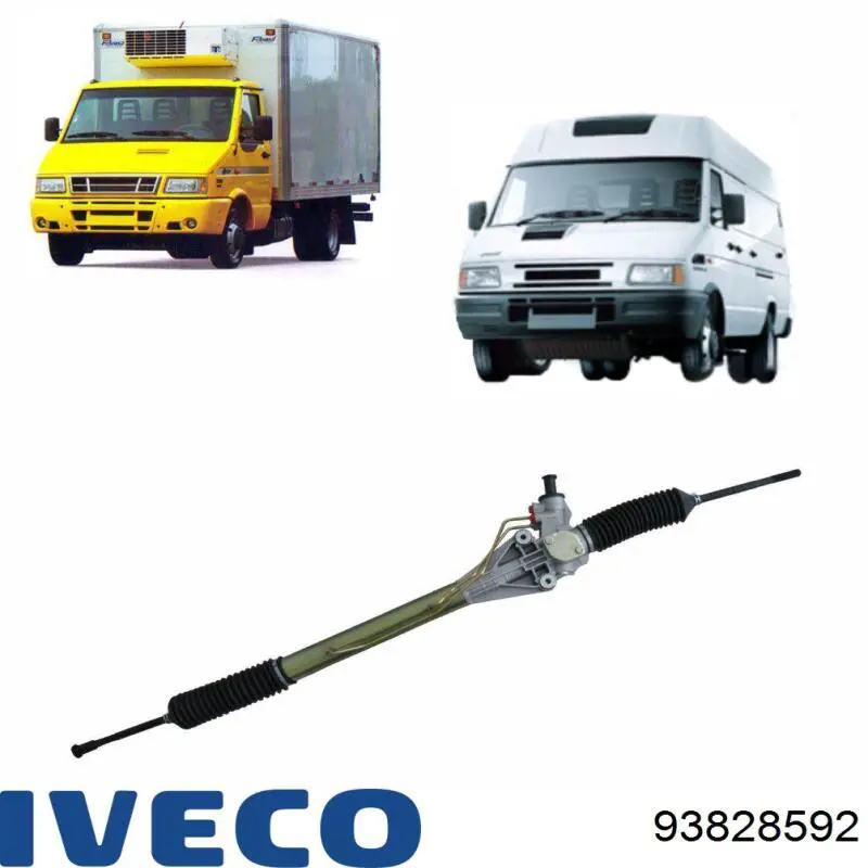 93828592 Iveco Listwa kierownicza (maglownica)