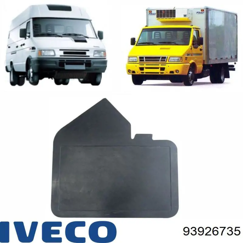 Mechanizm podnoszenia szyby drzwi przednich lewych 93926735 Iveco
