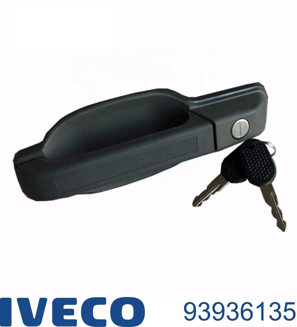 Do koszyka 93936135 Iveco Klamka drzwi przednich zewnętrzna prawa