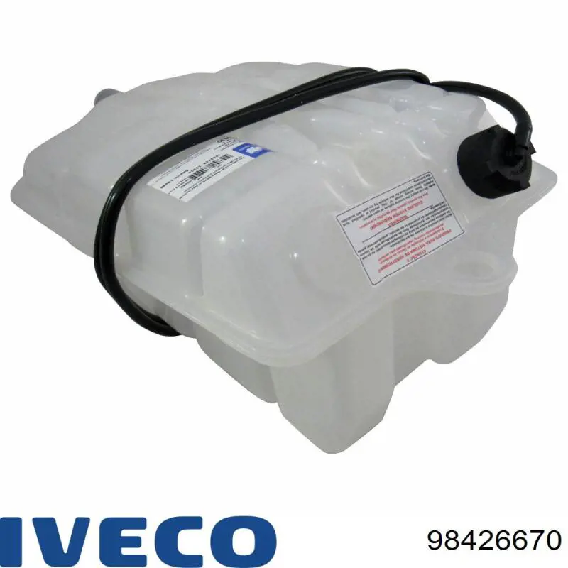 Do koszyka 98426670 Iveco Zbiorniczek wyrównawczy układu chłodzenia