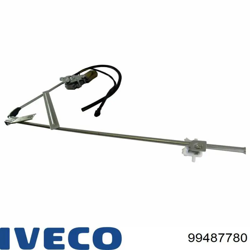 Mechanizm podnoszenia szyby drzwi przednich prawych 99487780 Iveco