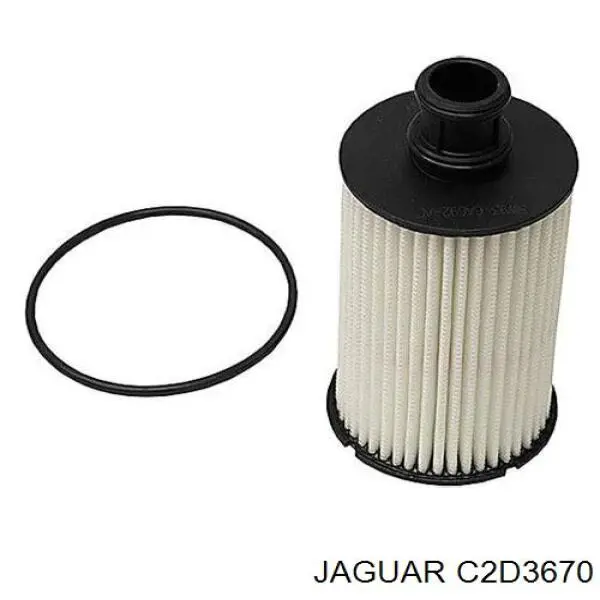 Filtr oleju Jaguar C2D3670 cena, od 29,81 USD