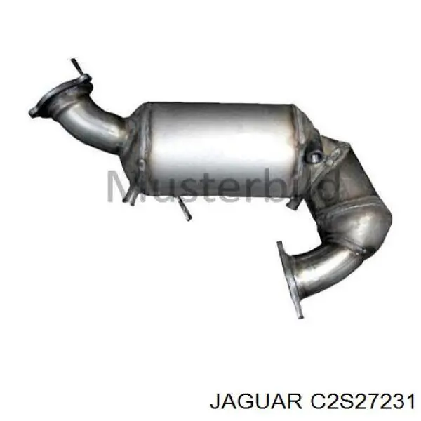 Konwerter-katalizator Jaguar C2S27231 cena, od 286,51 USD