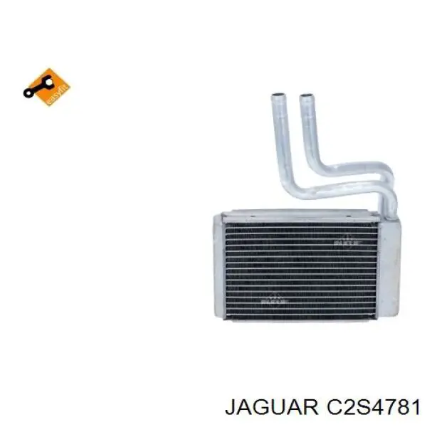 Chłodnica nagrzewnicy (ogrzewacza) do Jaguar X-type  CF1